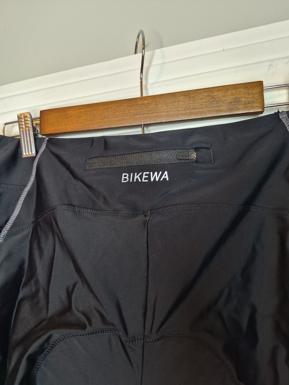 Bikewa Black Athletic Cycling Capri Pants Xl 4D Padded - Picture 6 of 14